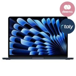 Apple macbook air (2025) 15.3-inch m4 chip 16gb ram 512gb ssd - Midnight